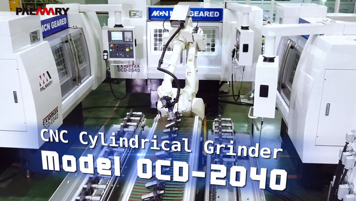 CNC Cylindrical Grinder OCD-2040 with robot