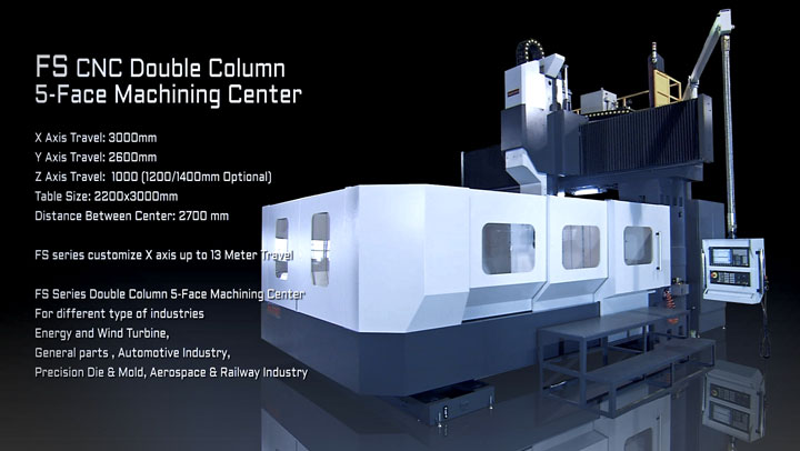 Double Column Machining Center - FS Series