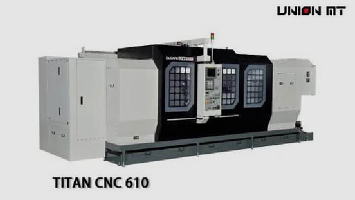 CNC Flat Bed Heavy Duty Lathe TC610 